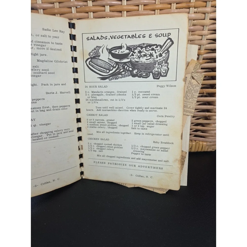 Church Of‎ Jesus Christ Of Latter Day Saints Cookbook Colfax, NC Ward Relief